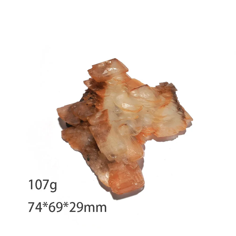 

107g C5-4A Natural Calcite Mineral crystals specimens Form Daye City Hubei Province CHINA