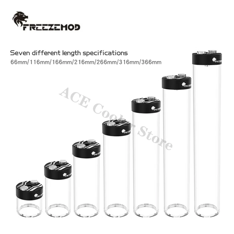 FREEZEMOD PJ-D5SXC металлическая крышка 60 мм резервуар для водяного насоса AIO