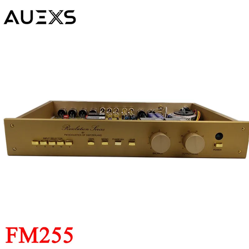 AUEXS 1:1 точка FM255 предусилитель низкого искажения звука чистый HIFI сбалансированный