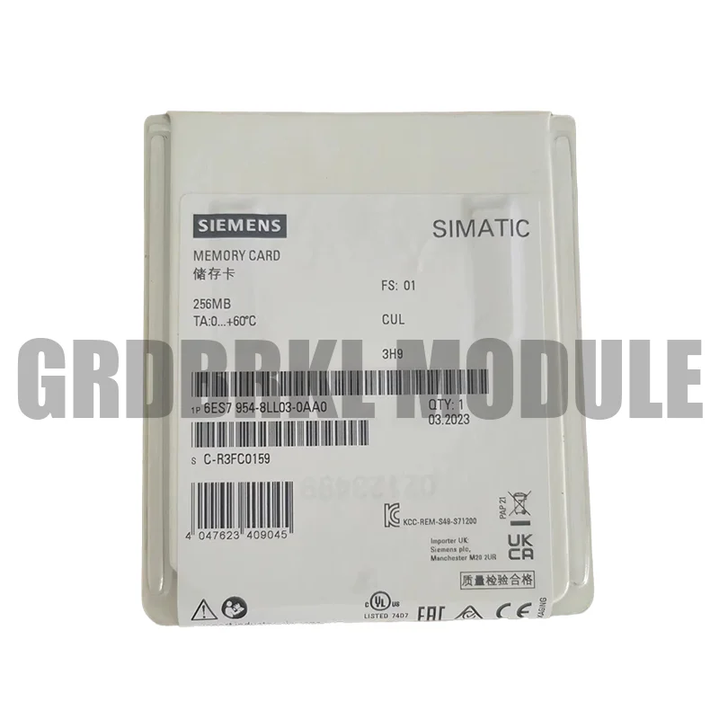Фото Новая оригинальная карта памяти SIEMENS 6ES7954-8LL03-0AA0 №3