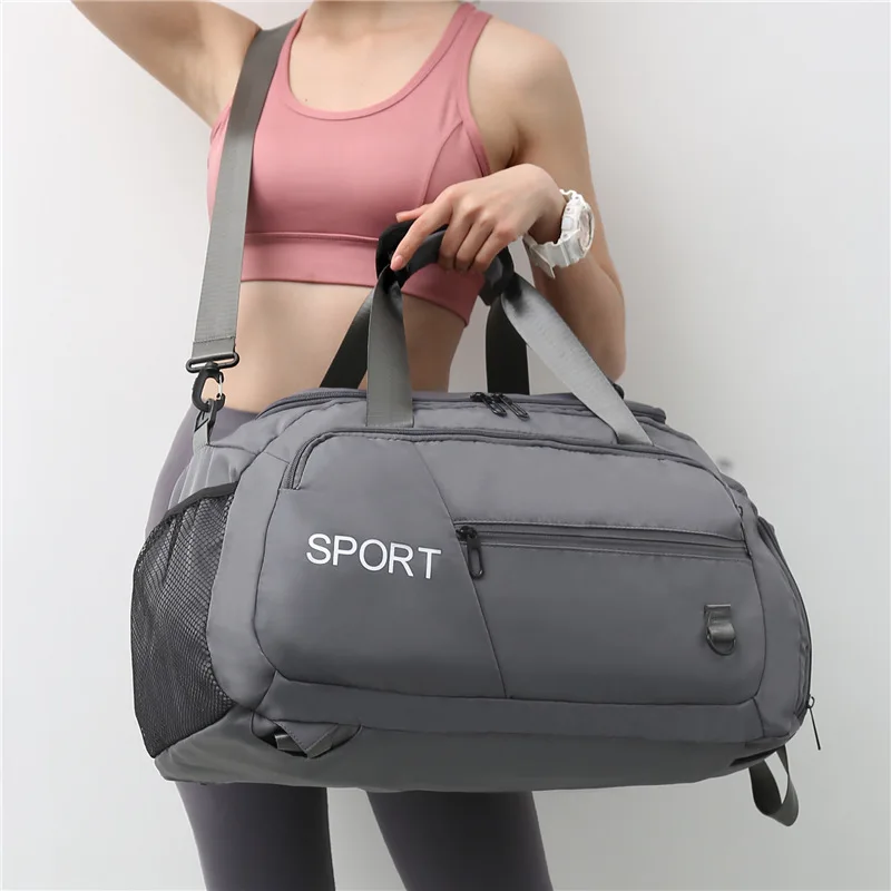 New Fitness Gym Bag Large Capacity Travel Backpack Women Shoulder Bags Outdoor Yoga Bag Luggage Bag Crossbody Dry Wet Backpacks