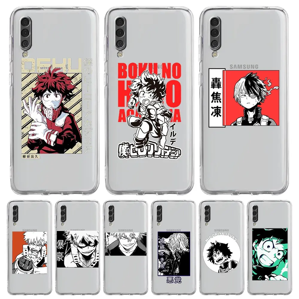 

My Hero Academia Dabi Anime Phone Case For Samsung Galaxy A12 A32 A50 A70 A20E A20S A10S A22 A30 A40 A52S A72 5G A02S Soft Cover