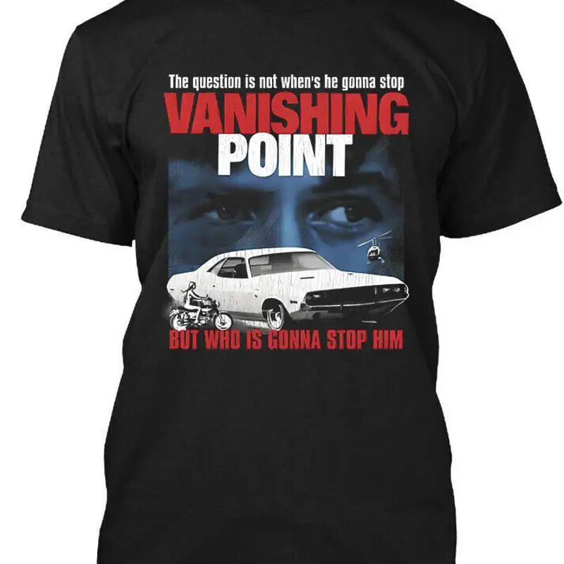 Фото Новая популярная футболка Vanishing Point The Question Is Not When'S He, размер S 4Xl №1