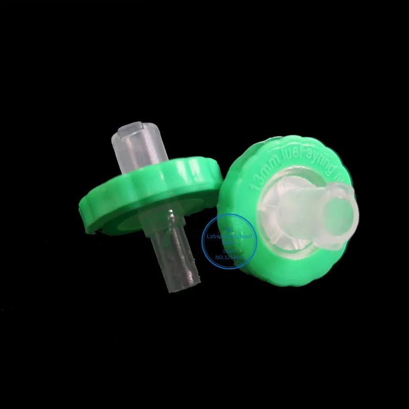 100 шт. лабораторный фильтр 13 мм 25 PES Luer Millipore Syring с микропористой мембраной 0.22um / 0.45um