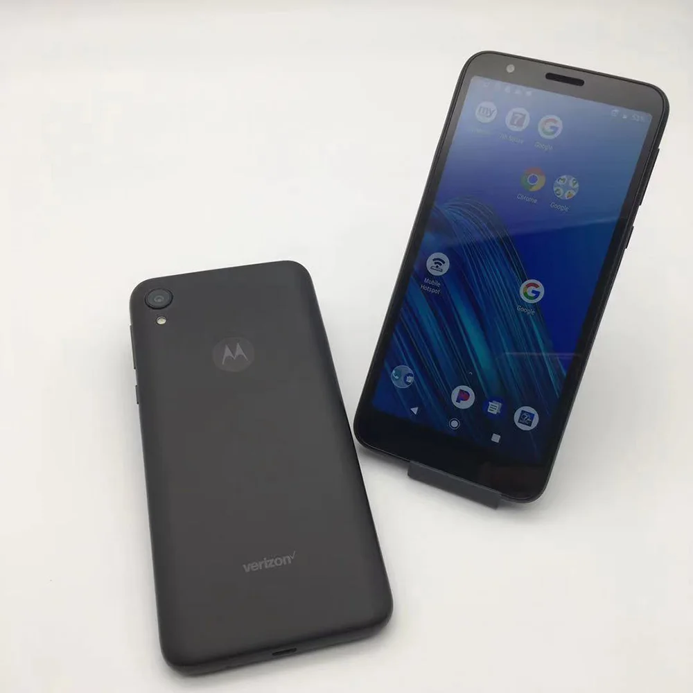 Motorola Moto E6 Восстановленный-оригинальный XT2005 мобильный телефон 5 дюймов 13 МП 16 Гб 2