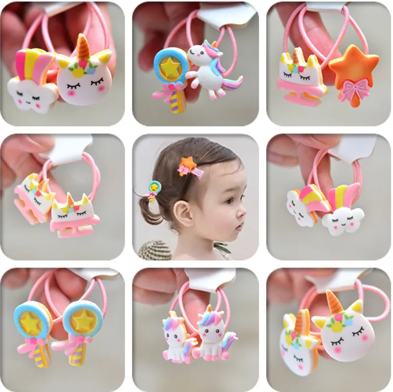 Hair Ring Hair Rope Children Headwear Kids Toddler Accessories