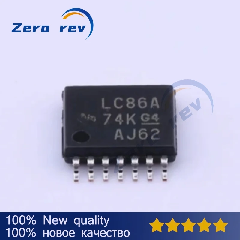 10 шт., новинка 100%, SN74LVC86APWR LC86A, SN74LVC74APWR LC74A, SN74LVC32APWR LC32A, SN74LVC14APWR, LC14A TSSOP-14
