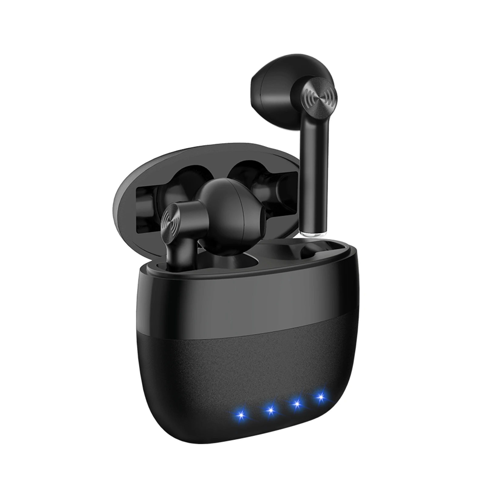 

Bluetoothes 5.1 Wireless Earbuds Fidelity Sound Quality Wireless Charging Case Waterproof Earphones Built-in Mic Headset