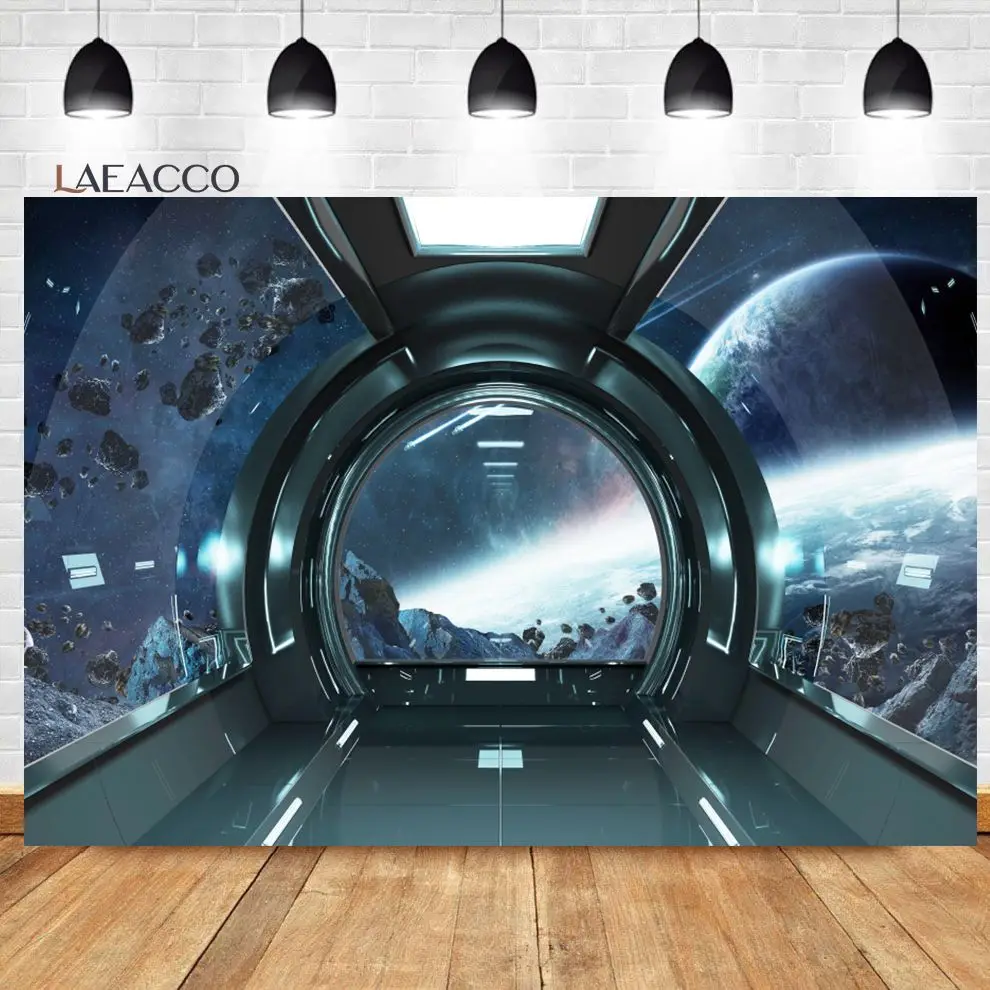 Фоны на день рождения Вселенная земля космический корабль капсулы интерьер