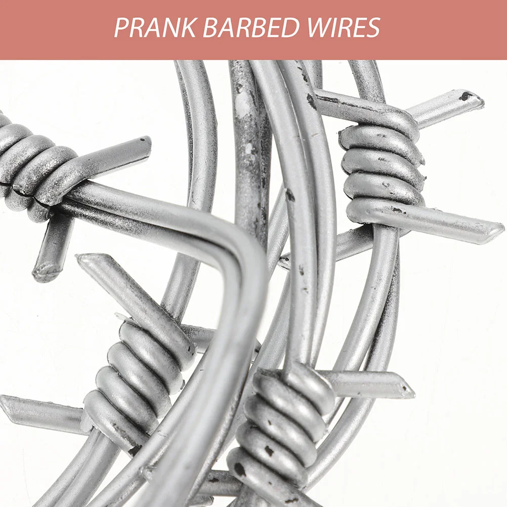 4 шт. имитация проволочной цепи Хэллоуин колючие проволоки орнамент вечерние