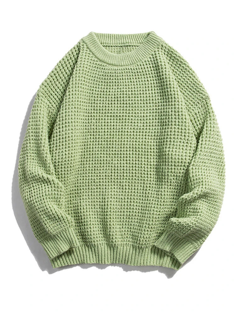 

Autumn Winter Korean Fashion Pullovers Men's Black Knitted Sweaters Long Sleeve Jumper Male Sweatshirts Stylish Men's Clothing