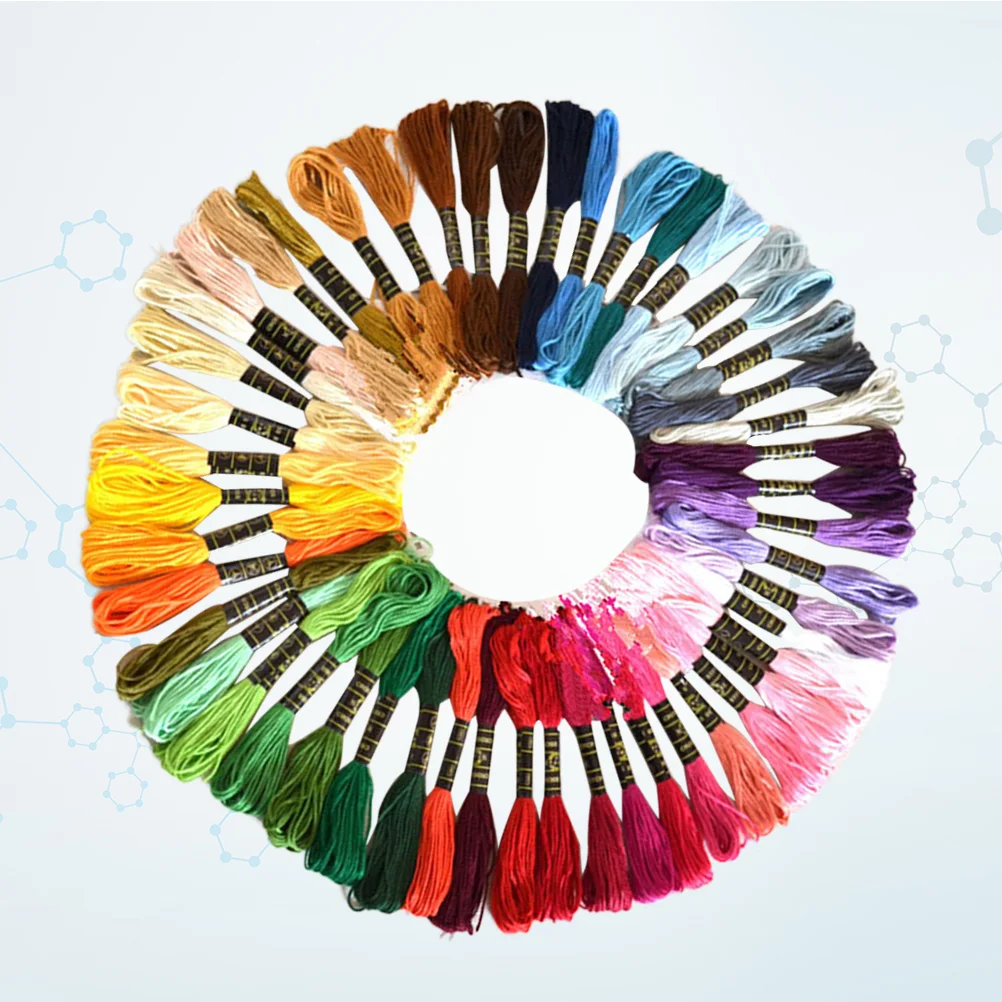 

Floss Embroidery String Bracelets Kit Thread Craft Cord Cross Friendship Suppliessewing Crafts Skeins Making Needle