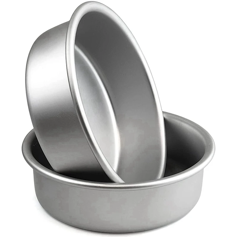 

2 Piece Cake Pans Pan Set Made Of Lightweight Aluminum Cake Pans Set For Baking Pan Set For Baking Cakes