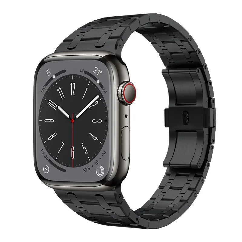 Ремешок из нержавеющей стали для Apple Watch Ultra, 49 мм, 46 мм, 45 мм, 42 мм, iWatch 44 мм, 41 мм, 40 мм, браслет-петля, серия 10, 9, 8, 7, 6 (art.: 3920dbbc5aafb) - 3920dbbc5aafb