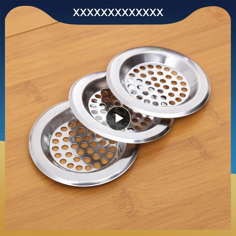 

Stainless Steel Water Tank Strainer Sink Sewer Filter Floor Drain Waste Drain Hair Colanders Kitchen Gadgets Home Accessories