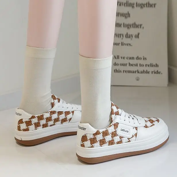 2022New Autumn WhiteinsTrendy Daddy Shoes Women's Sneakers Niche Sneakers