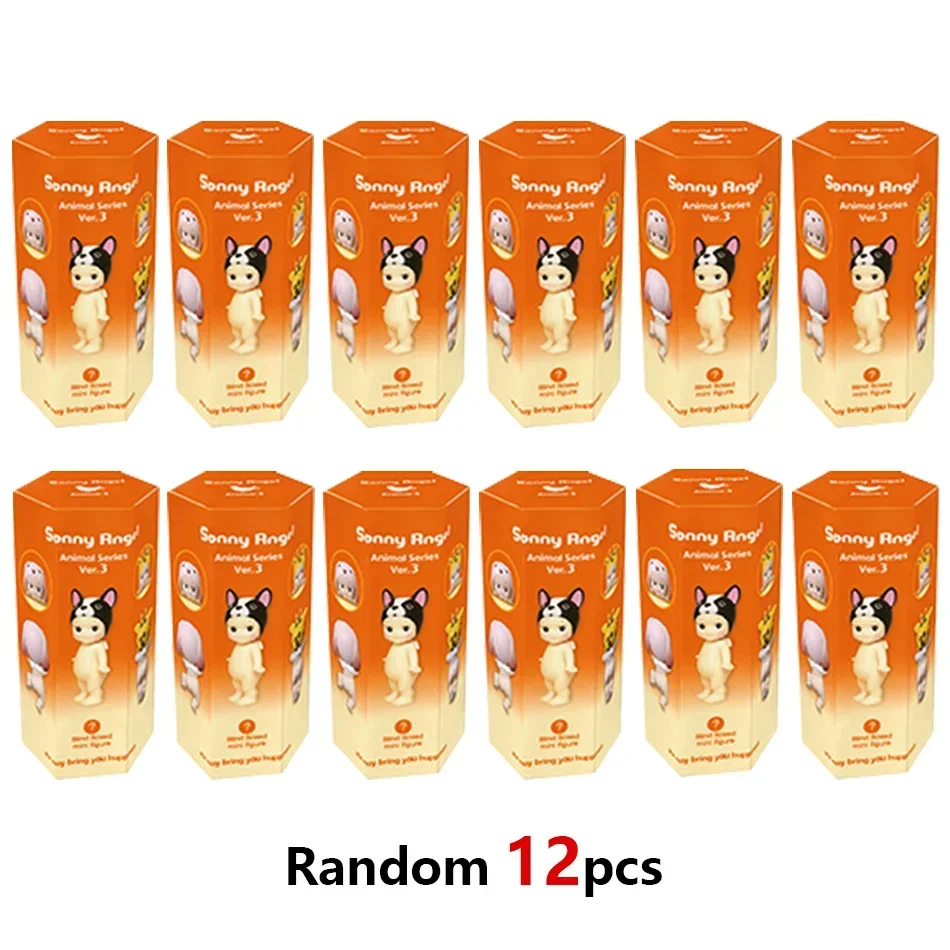 Слепая коробка Sonny Angel лежащие хипперс фигурки милые кавайные загадочные