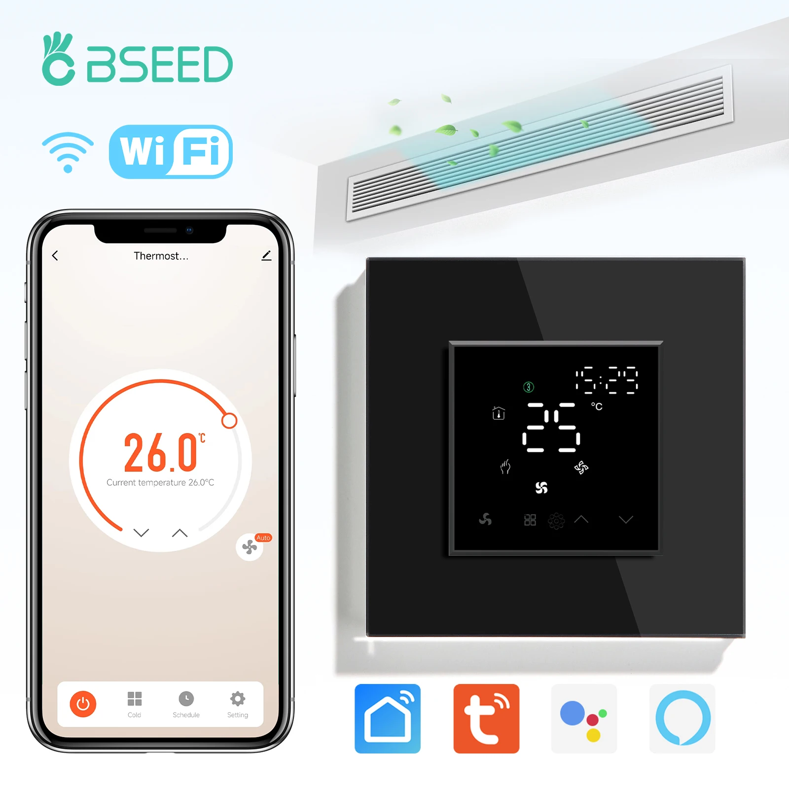 

BSEED WiFi термостат для кондиционера