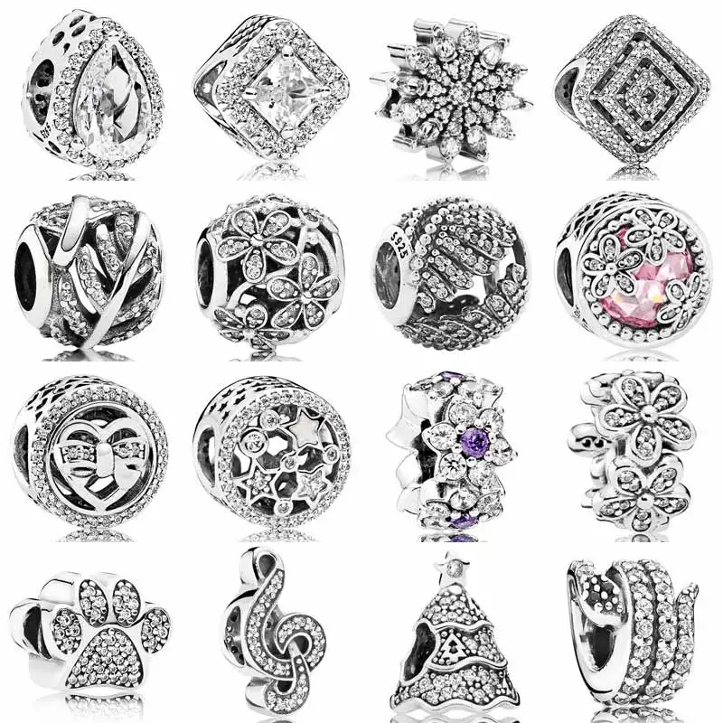 

Браслет с изображением медведя из серебра, с подвеской