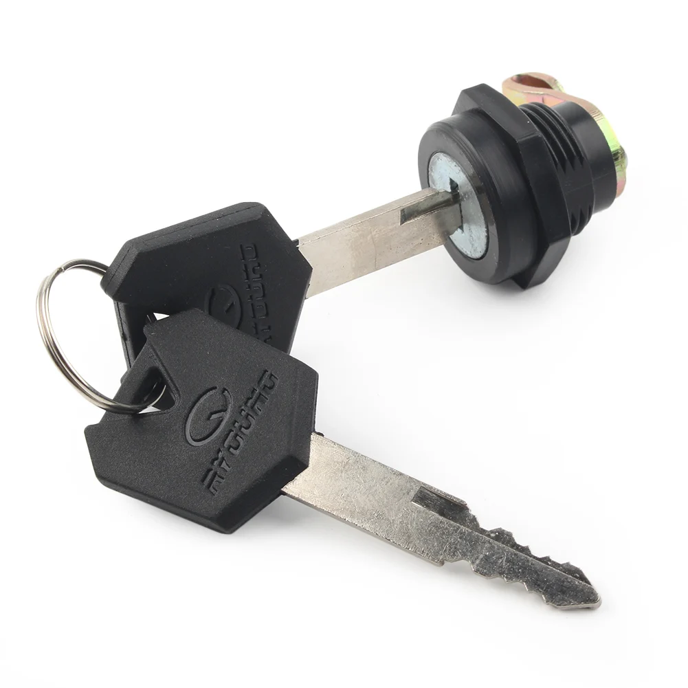 Мотоциклетный 4-контактный переключатель зажигания замок сиденья крышка