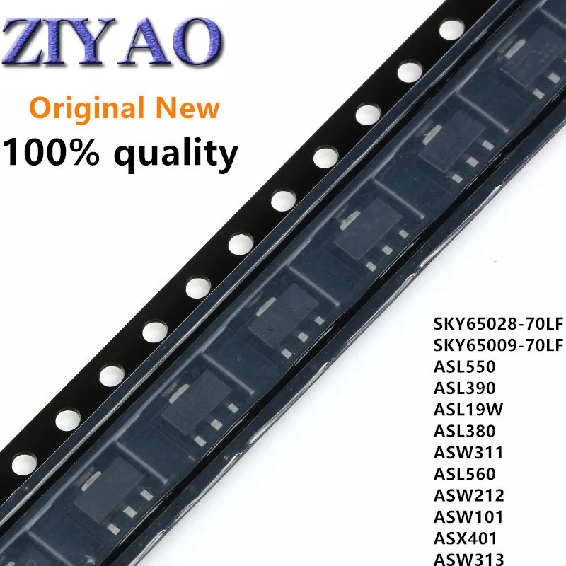 

10 шт., SKY65028-70LF SKY65009-70LF 550 ASL390 ASL19W ASL380 ASW311 ASL560 ASW212 ASW101 ASX401 ASW313 SOT-89 IC