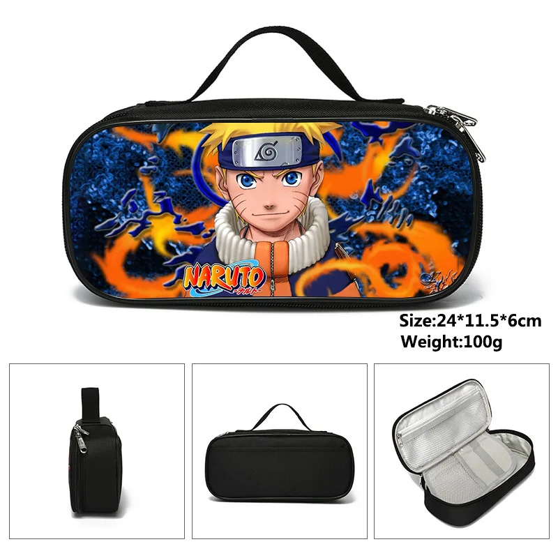 

Новая периферийная сумка для карандашей Naruto для учеников начальной и средней школы, детская фоторучка, фотокарандаш, лучший подарок