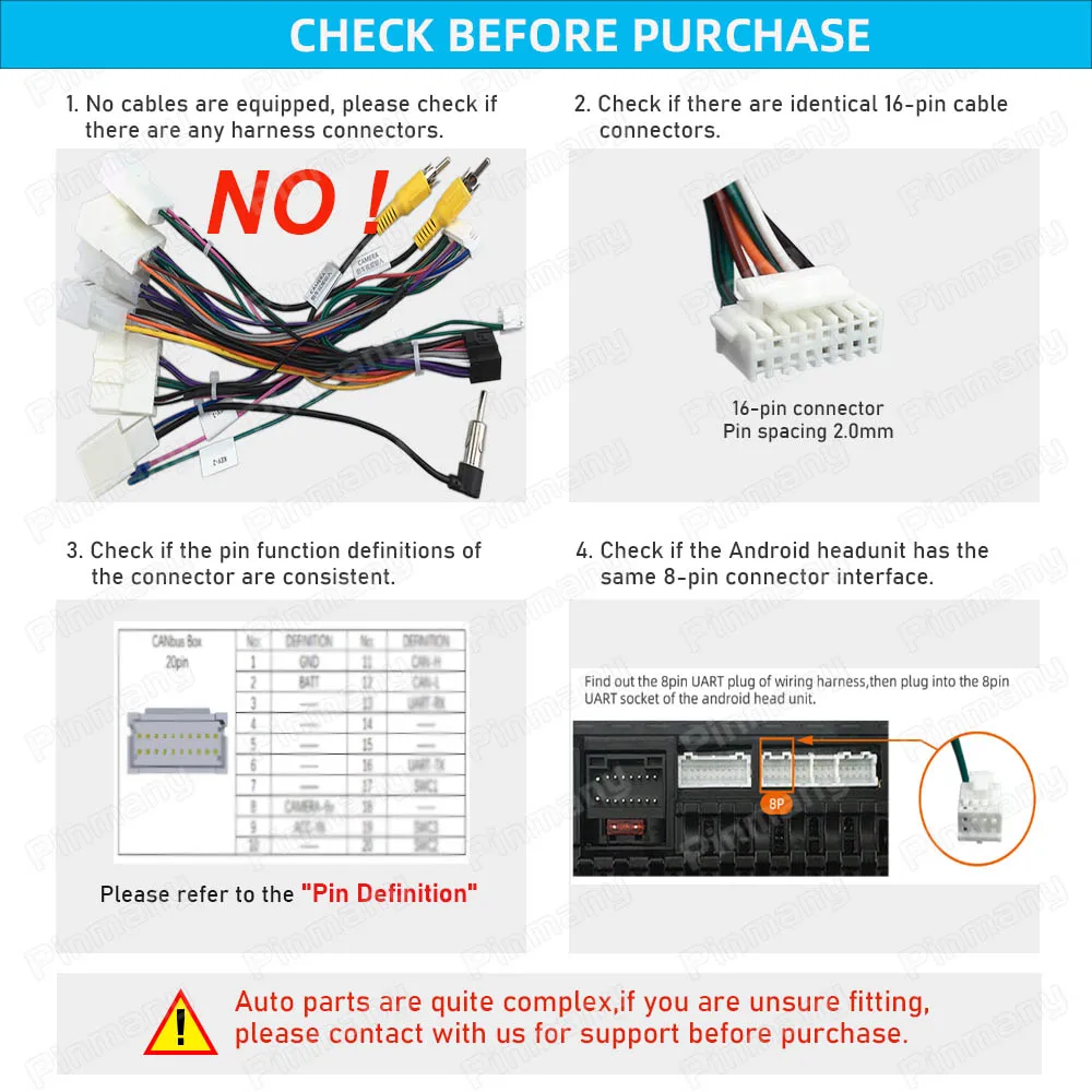 Автомобильный радиоприемник CANBus Box CAN to UART Hiworld FTF1 для Fiat 500L 500e 500X Ducato8 Argo Cronos Mobi Lancia