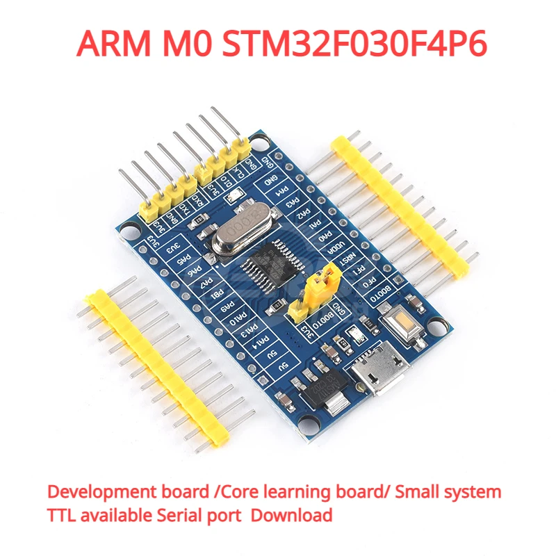 Макетная плата ARM M0 STM32F030F4P6/Базовая обучающая плата/маленькая система TTL