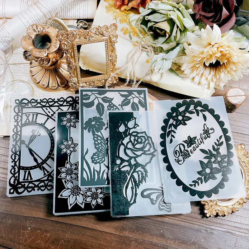 

Винтажный фон Panalisacraft, цветок оставляет фотографию для рукоделия, скрапбукинга, бумажных поделок/изготовления открыток, декоративные прина...