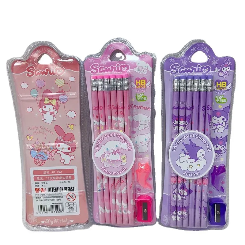 

Карандаш Sanrio Mymelody Kuromi Cinnamoroll, 12-30 шт.