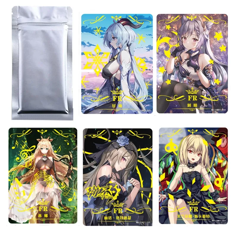 

2022 New Goddess Story Collection 1PC FR Super Rare Cards Child Kids Birthday Gift Game Cards Table Toys For Family Christmas