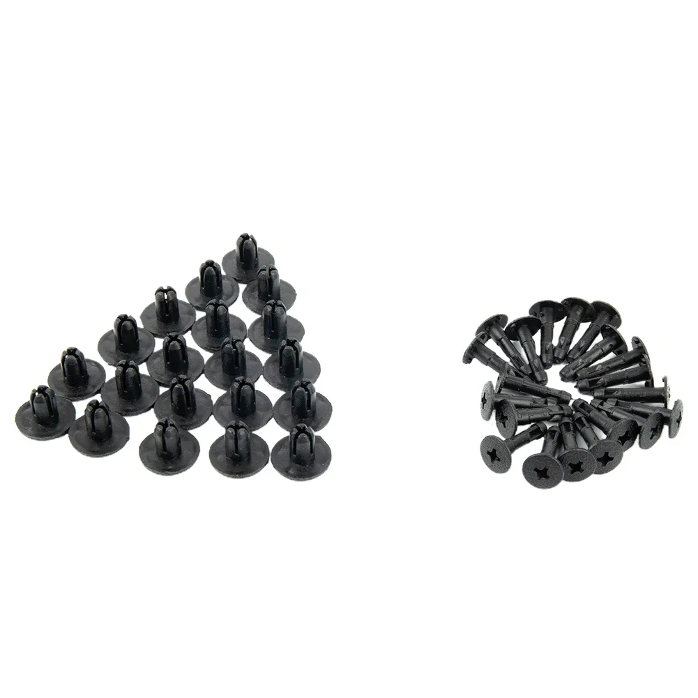 Прочные крепежные зажимы для Honda 20x Винтовые Пластиковые 20X 90683-GR1-003 90683-MBW-003 ABS