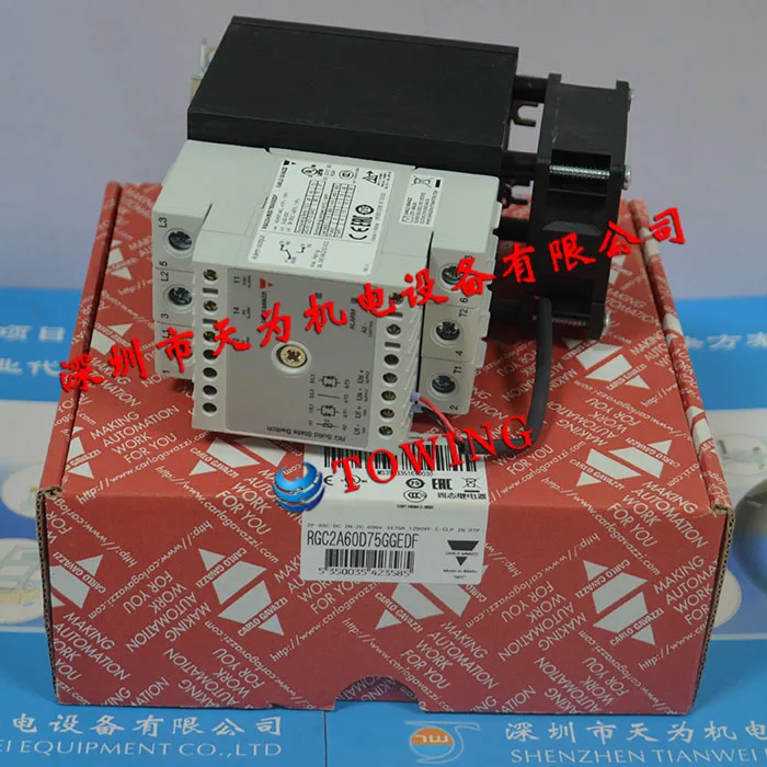 [Агент-оригинал] RGC2A60D75GGEDF Швейцарское твердотельное реле CARLO GAVAZZI