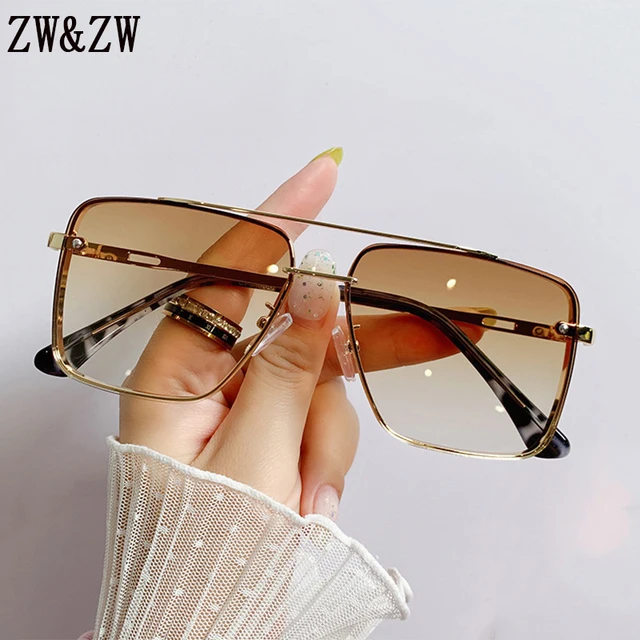 Millionaire Square Sunglasses For Men Trendy Sunglasses Women Oculos  Fashion Glasses Lunette De Soleil Homme Gafas Lentes Vasos - AliExpress