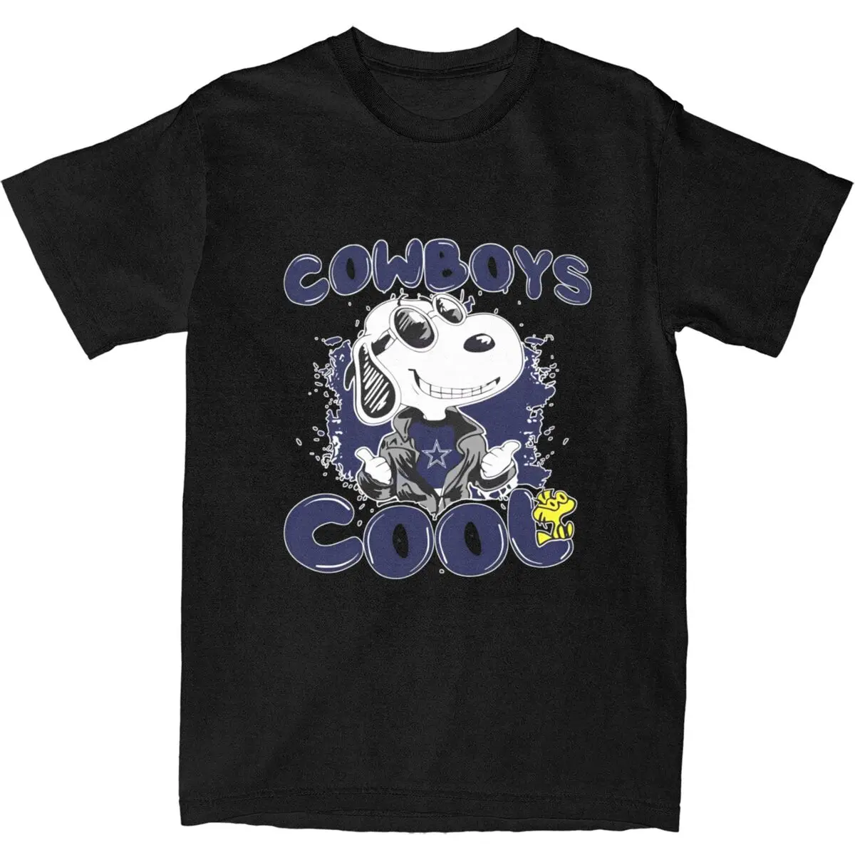 Футболка Snoopy Dallas Cowboys Cools пляжные винтажные футболки футболка в стиле Харадзюку