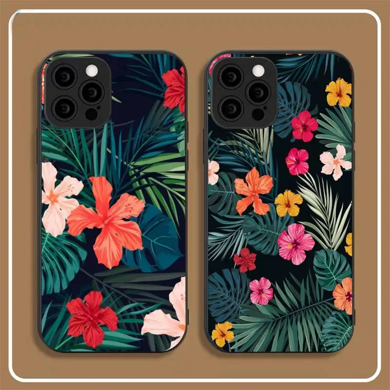 

Fresh Leaf Banana Leaf Phone Case For Iphone 7 8 Plus X Xr Xs 11 12 13 Se2020 Mini Mobile Iphones 14 Pro Max Case
