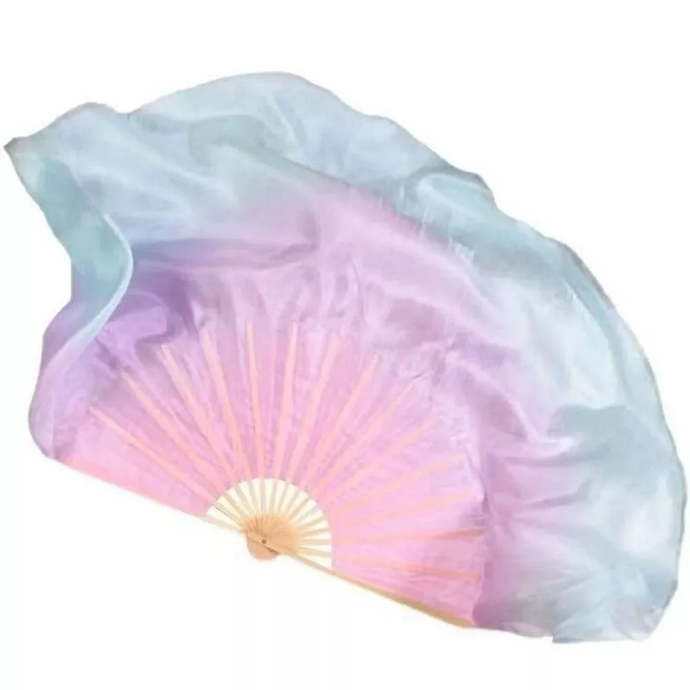 

Веер для танца живота, бамбук, искусственный шелк