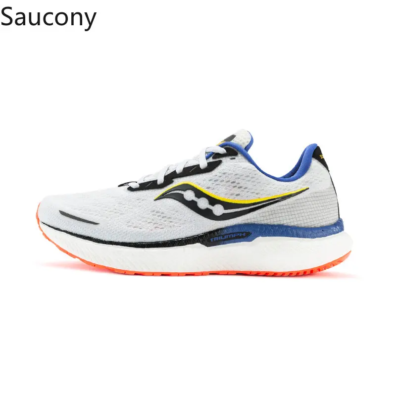 Saucony Classic Triumph 19 Men Shock Absorption Popcorn Outsole Casual Running Shoes Women Runner Jogging Lightweight Sneakers