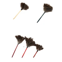 feather brush thickened nape feather duster dusting duster ostrich feather duster for auto household