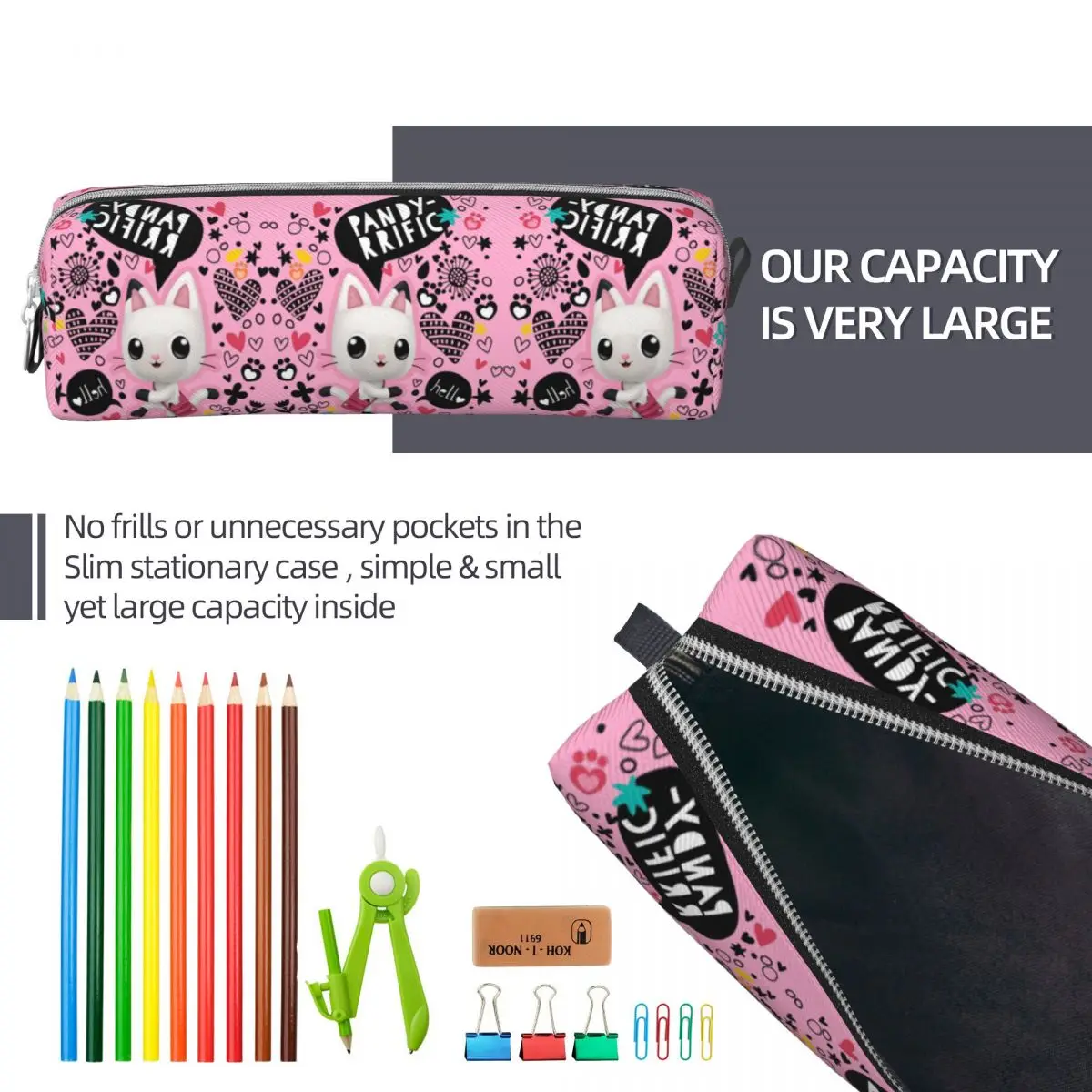 Новинка карандаш для кукольных домиков Gabbys детский с лапами милый пенал детей