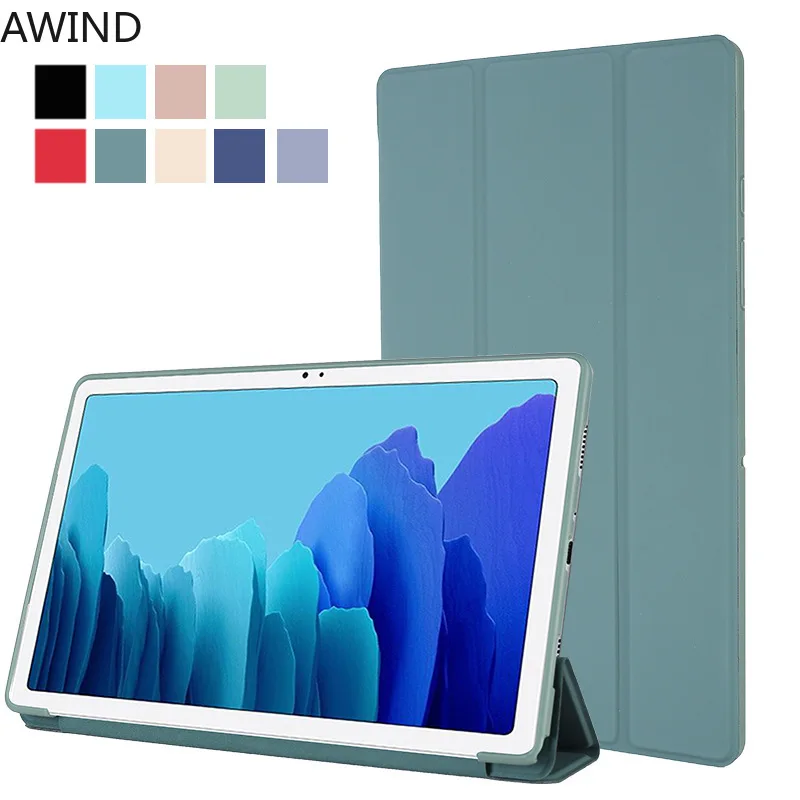 

Case for Samsung Galaxy Tab A8 10.5 inch S6 Lite 10.4 inch A7 A7 lite S7/S8 11 inch PU Tablet Cover Smart Leather Funda X800