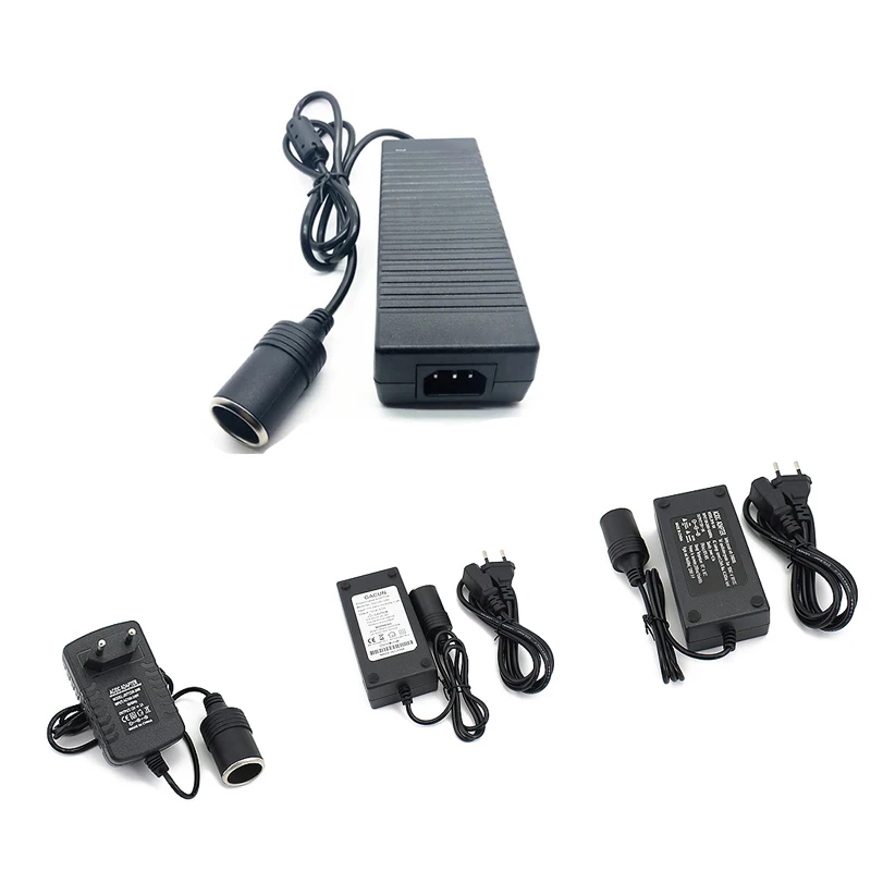 

Car Adapter Cigarette Lighter AC DC Car Power Supply 220V 110V TO 12V 2A 5A 6A 8A 10A 15A USB Socket 5V TO 12V Charger Adapter