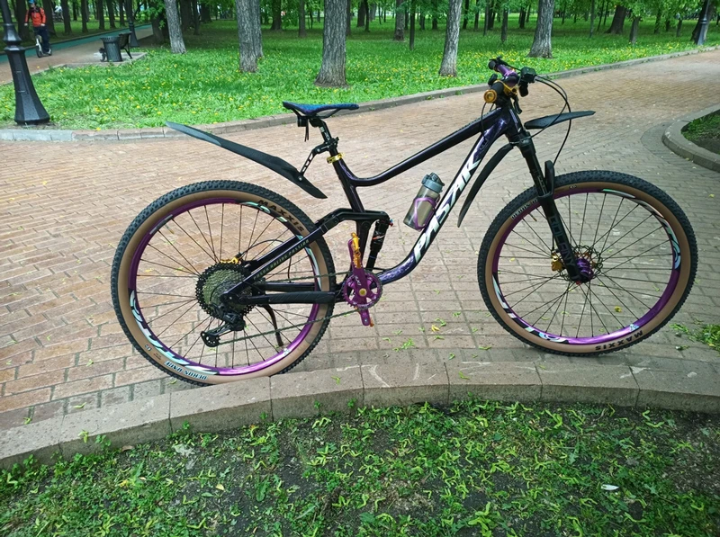 Велосипедная рама Soft Tail, ENDURO, двухподвесная, алюминиевая, MTB, DH AM, для скоростного спуска, 2927.5ER Boost, 148 мм, склад ЕС (art.: 3920dbee5bacd) - 3920dbee5bacd