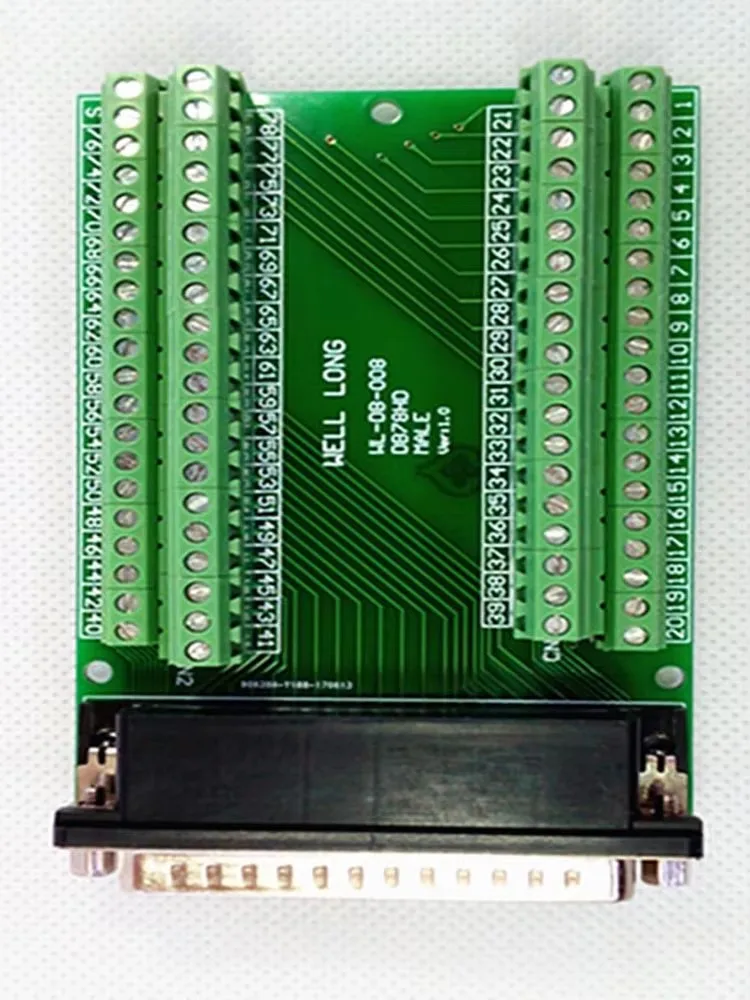 Коммутационная плата DB78 коммутационная D'SUB клеммная колодка Модуль DSUB.