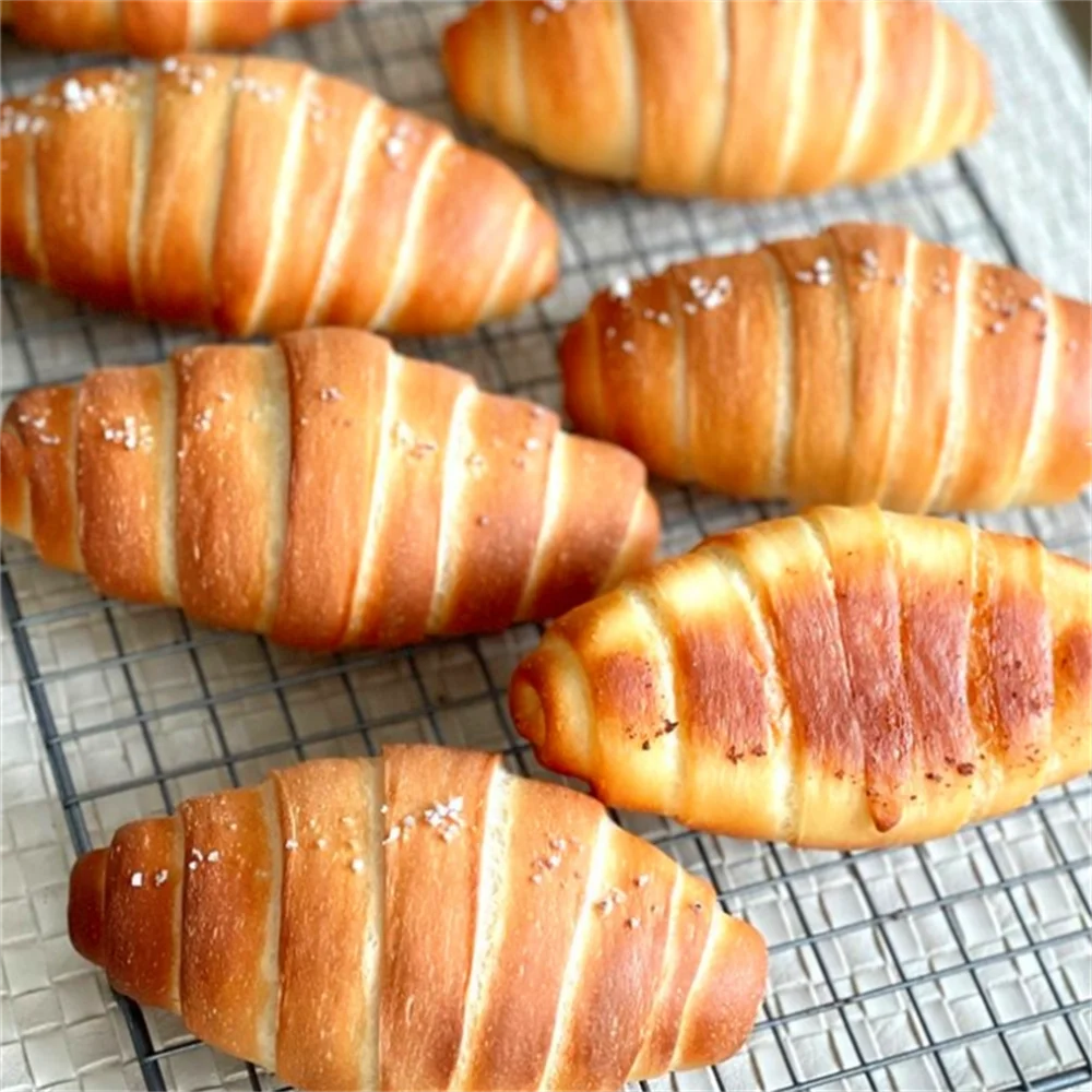 5 5-дюймовая пушистая соляная хлеб сделай сам вкусное запеченное масло каверница