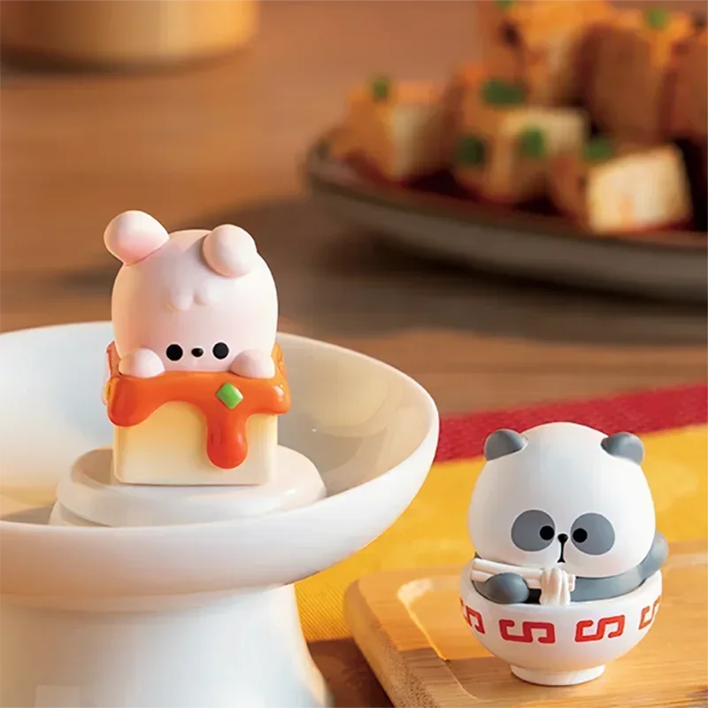 Toycity Mr.pa China World Hotel Panda Series наклейка на холодильник Mystery Box аниме оригинальные