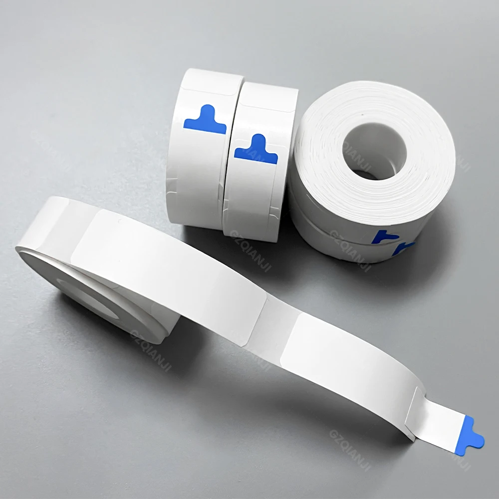 12-15 мм белая цветная прозрачная этикетка рулоны фотолента самоклеящаяся бумага