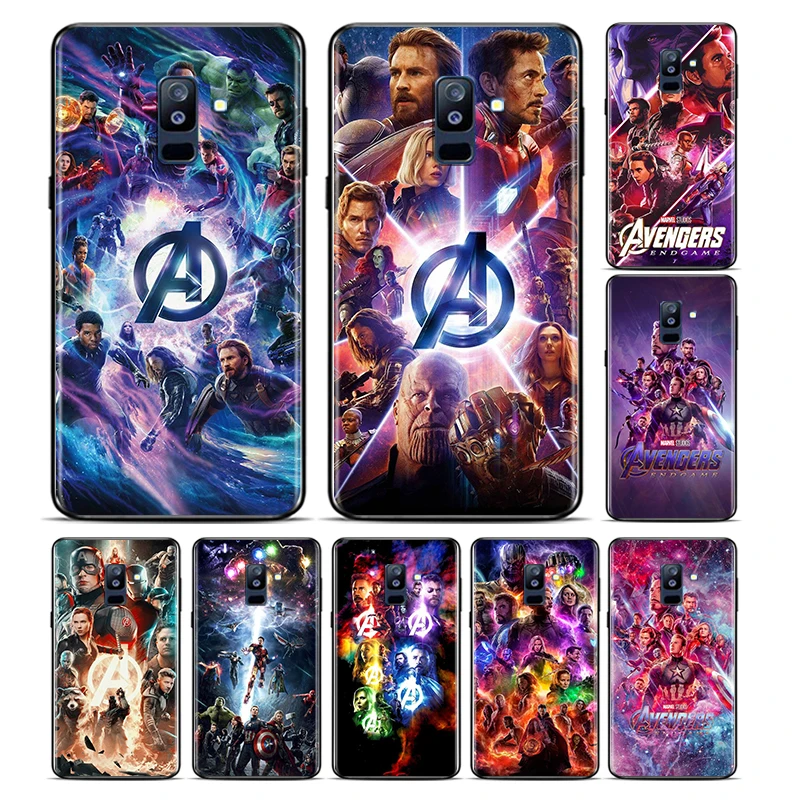 

Marvel Avengers Heroes Phone Case For Samsung Galaxy A01 A11 A21 A31 A41 A51 A71 A81 A91 A42 A12 A02S Black Silicone Funda Cover