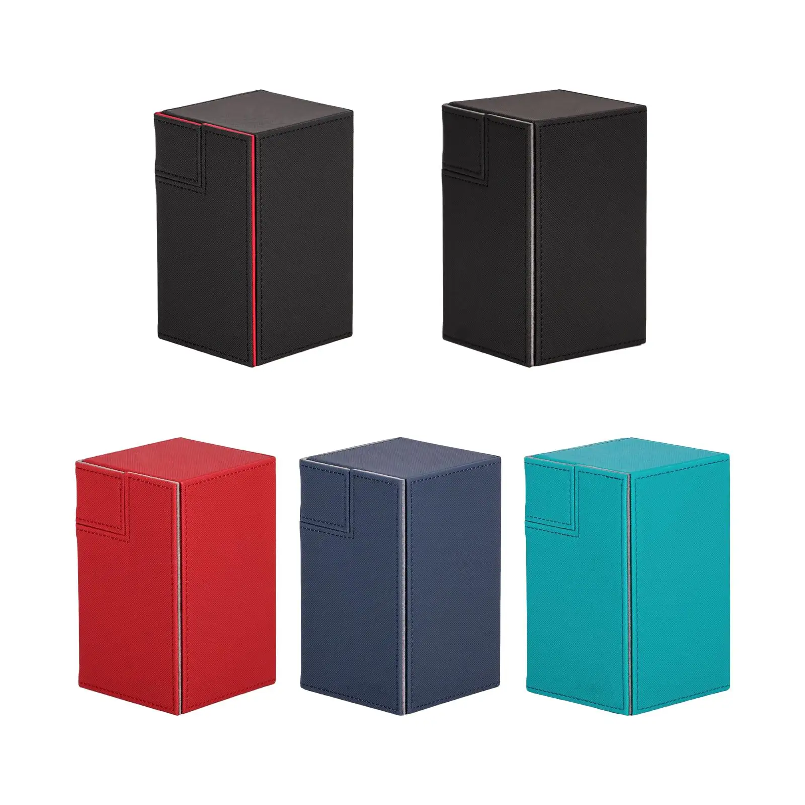 

Durable Card Deck Box Storage Holder Card Organizer with 2 Dividers for TCG