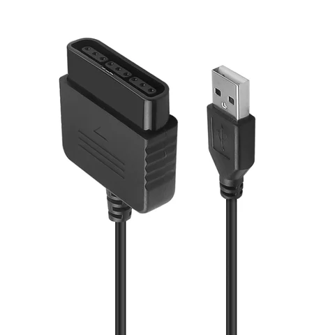 USB-адаптер-конвертер, кабель для игрового контроллера для PS2 на PS3, аксессуары для ПК, видеоигр